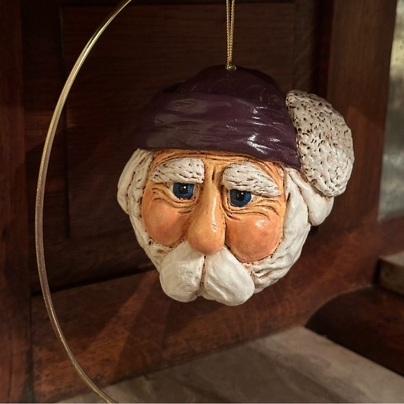 Vintage Santa Christmas Ornament - Picture 1 of 6